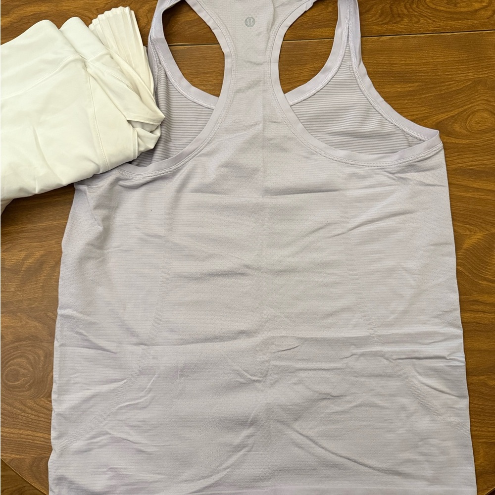 Lululemon Athletica White Tank Top - Picture 3 of 3